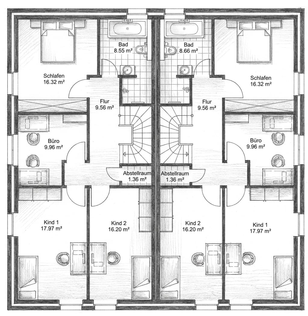 Grundriss Dachgeschoss
