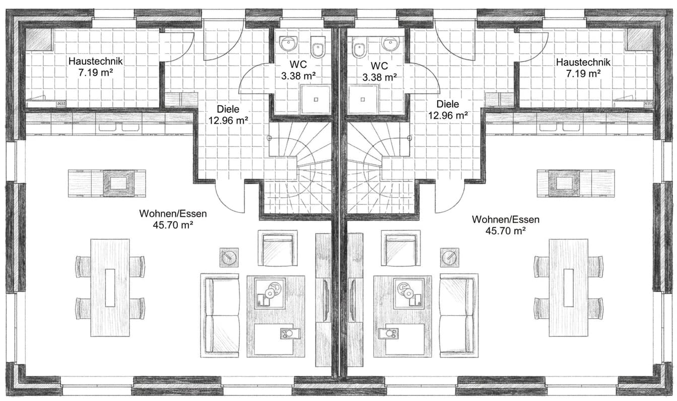 Grundriss Erdgeschoss