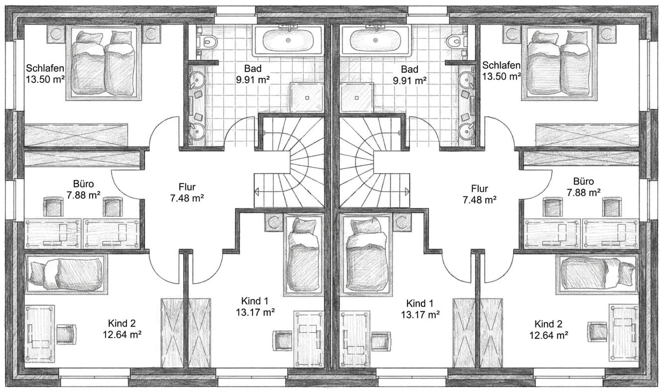 Grundriss Dachgeschoss