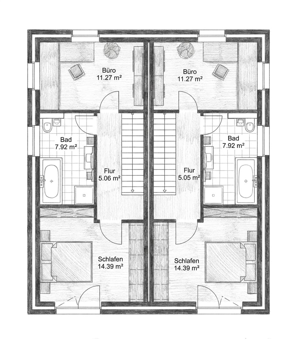 Grundriss Dachgeschoss
