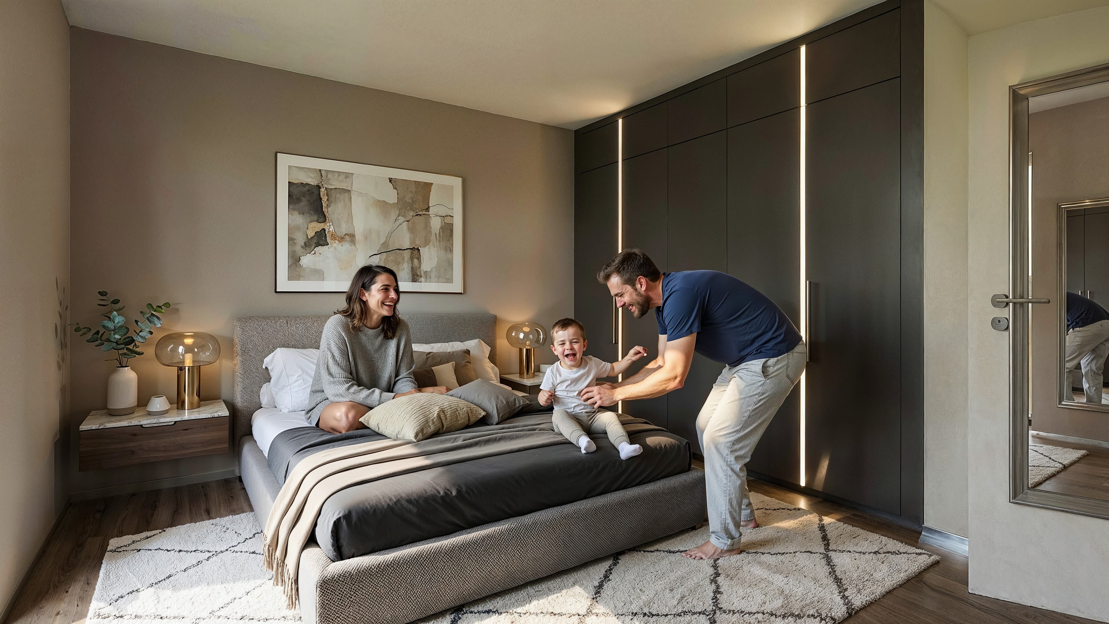 Visualisierung Schlafzimmer