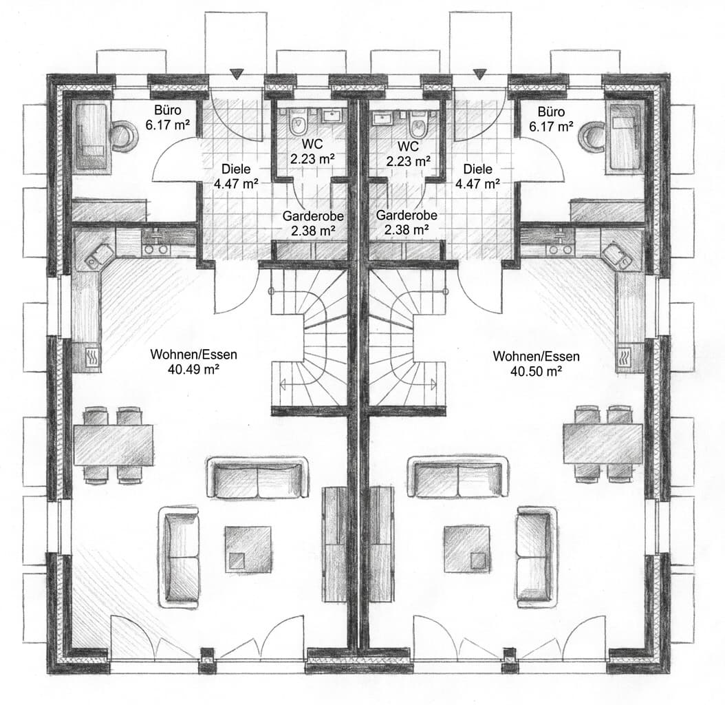 Grundriss Erdgeschoss