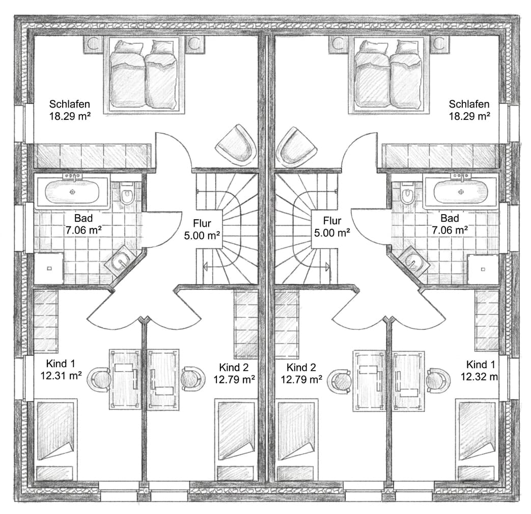 Grundriss Dachgeschoss
